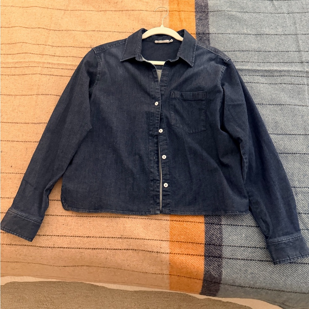 Carve Designs Navy Denim Shirt